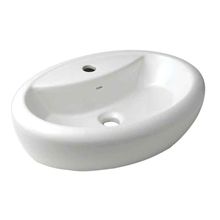 Cuba para Banheiro de Apoio Celite Retangular Aloha 51x39cm Branco