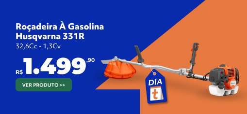 Roçadeira À Gasolina 32,6Cc 1,3Cv Husqvarna 331R Tumelero